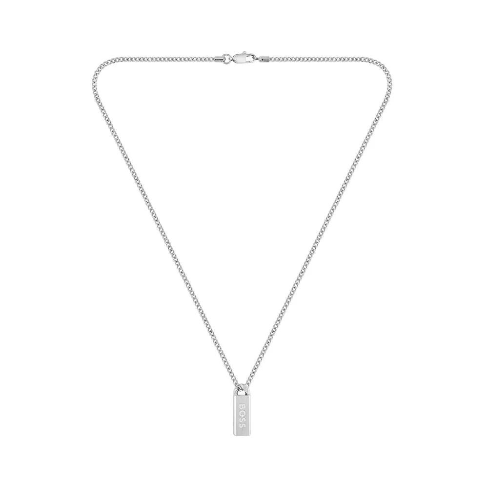 Boss Jewellery Mens Kassy Tag Necklace 1580677